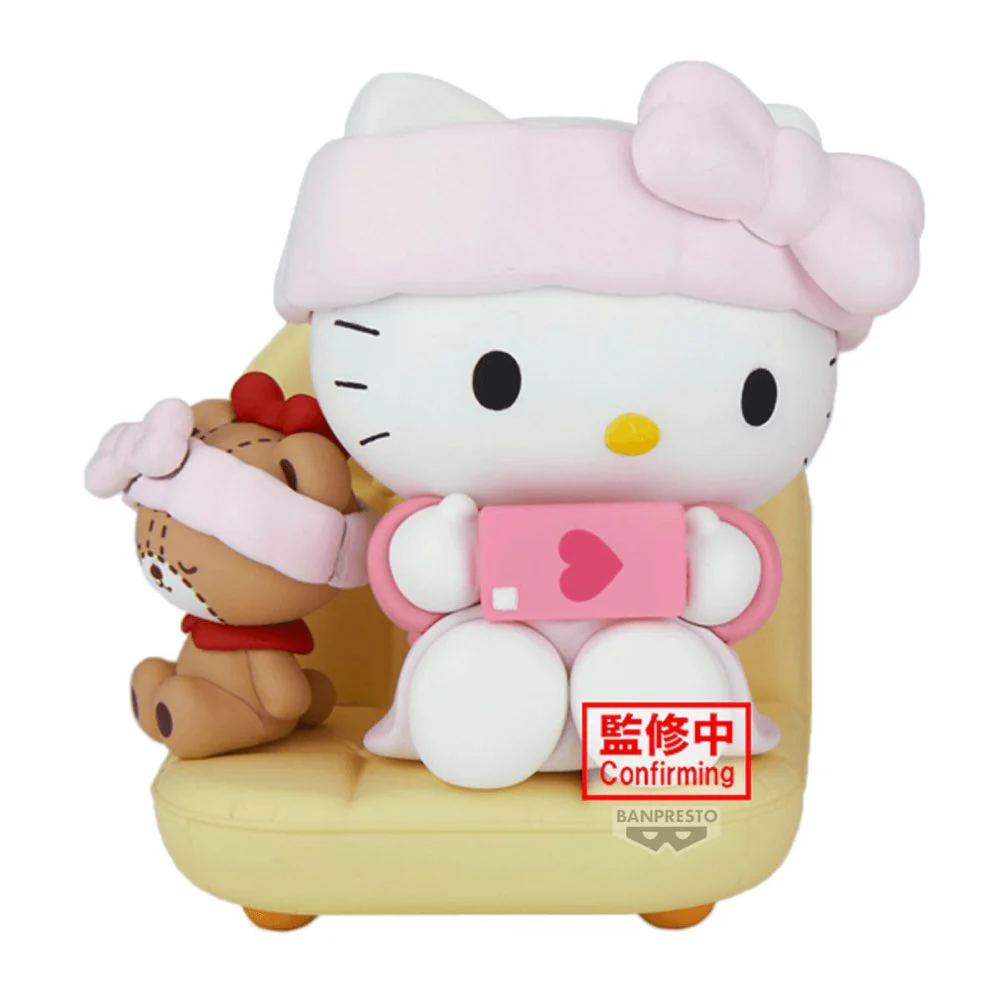 Sanrio Nakayoshi Memories Relaxing Time at Home A: Hello Kitty - Image 4