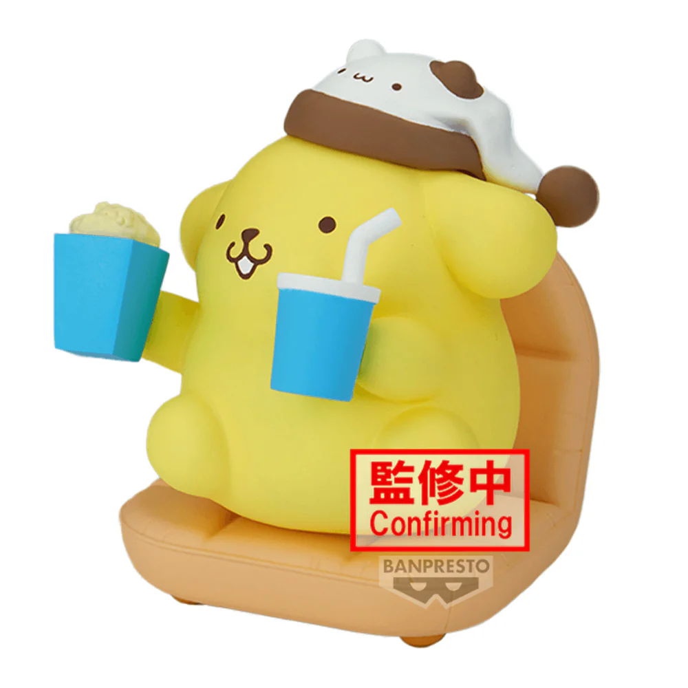 Sanrio Nakayoshi Memories Relaxing Time at Home B: Pompompurin - Image 6