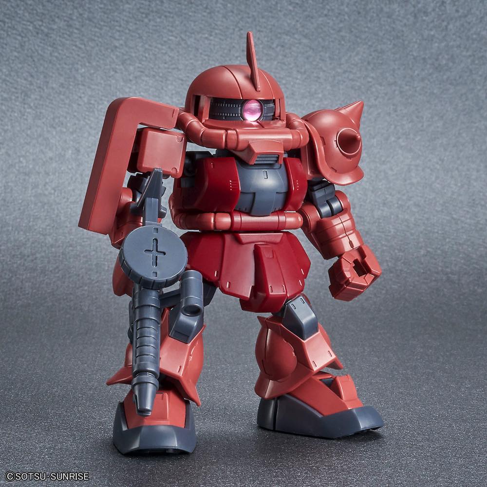 SD Cross Silhouette RX-78-2 Gundam & MS-06S Char's Zaku II - Image 10