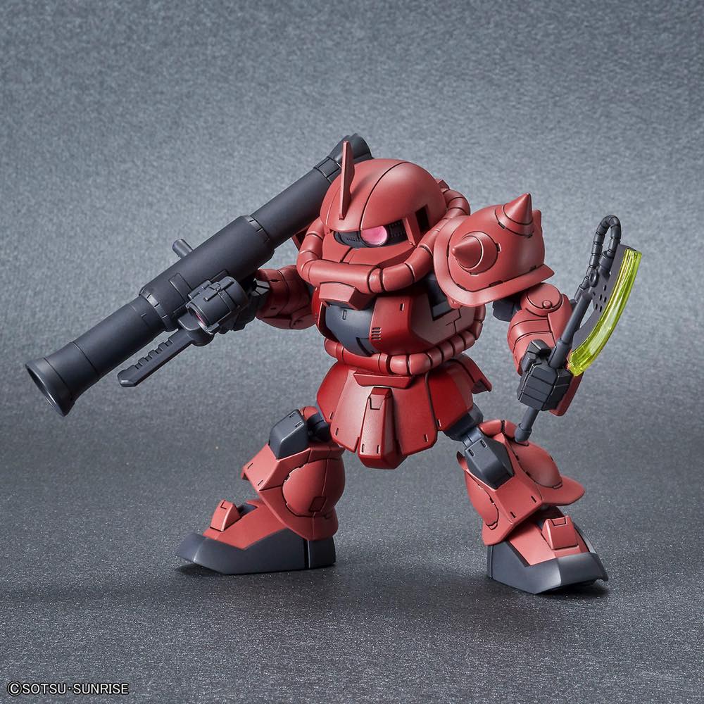 SD Cross Silhouette RX-78-2 Gundam & MS-06S Char's Zaku II - Image 12