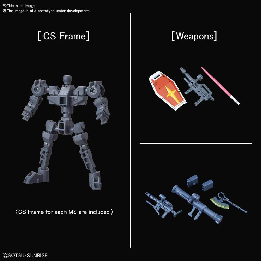 SD Cross Silhouette RX-78-2 Gundam & MS-06S Char's Zaku II - Image 14