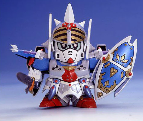 SD Gundam Chibi Senshi 004 Knight Gundam GP01 Jr. - Image 2