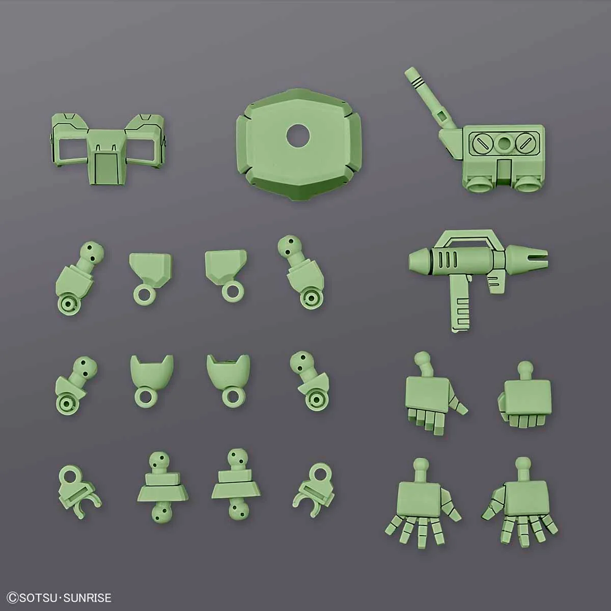 SD Gundam Cross Silhouette Booster (Green) - Image 2