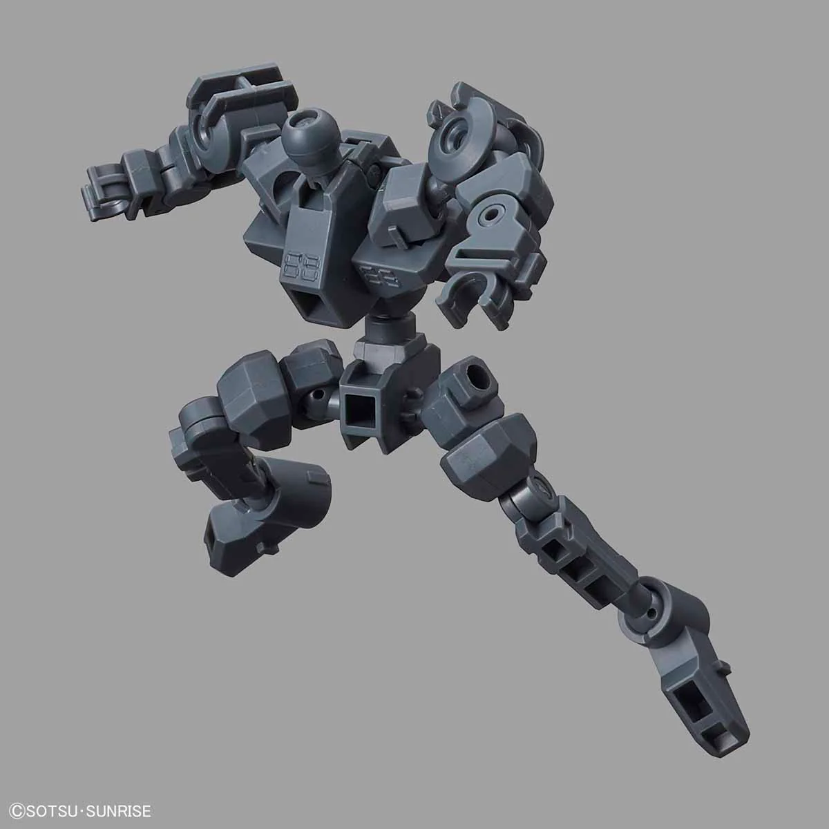 SD Gundam Cross Silhouette Frame (Gray) - Image 3