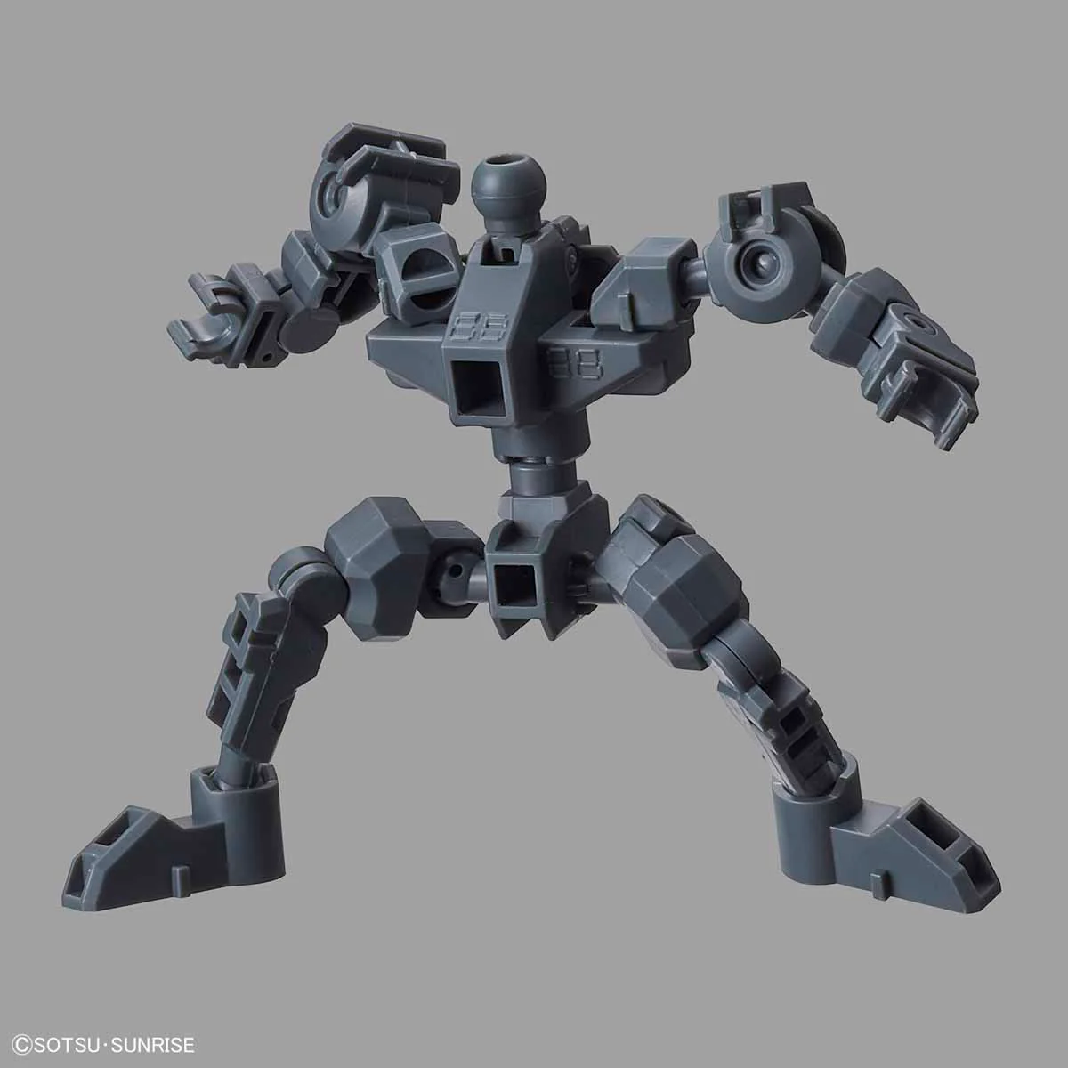 SD Gundam Cross Silhouette Frame (Gray) - Image 4