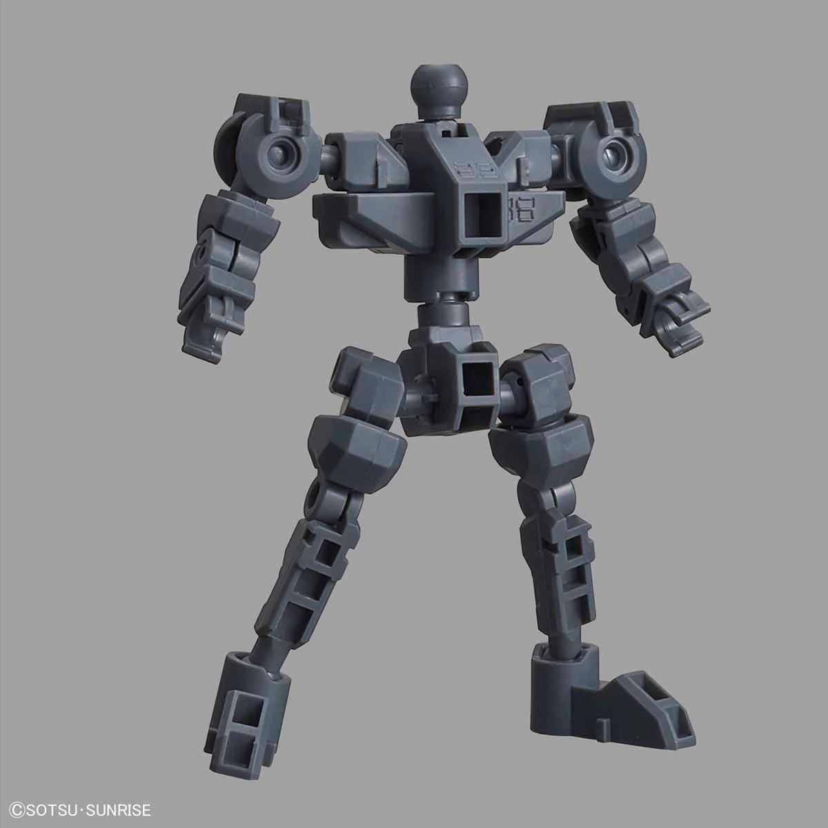 SD Gundam Cross Silhouette Frame (Gray) - Image 5