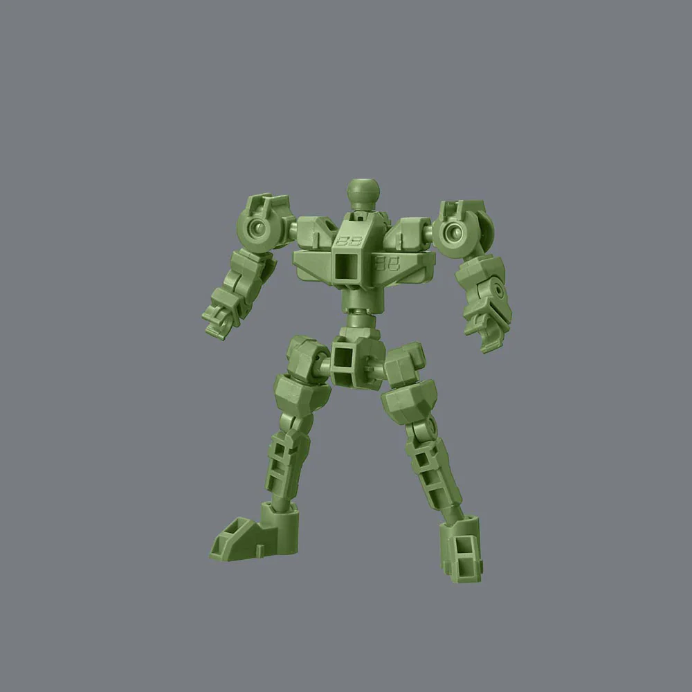 SD Gundam Cross Silhouette Frame (Green)