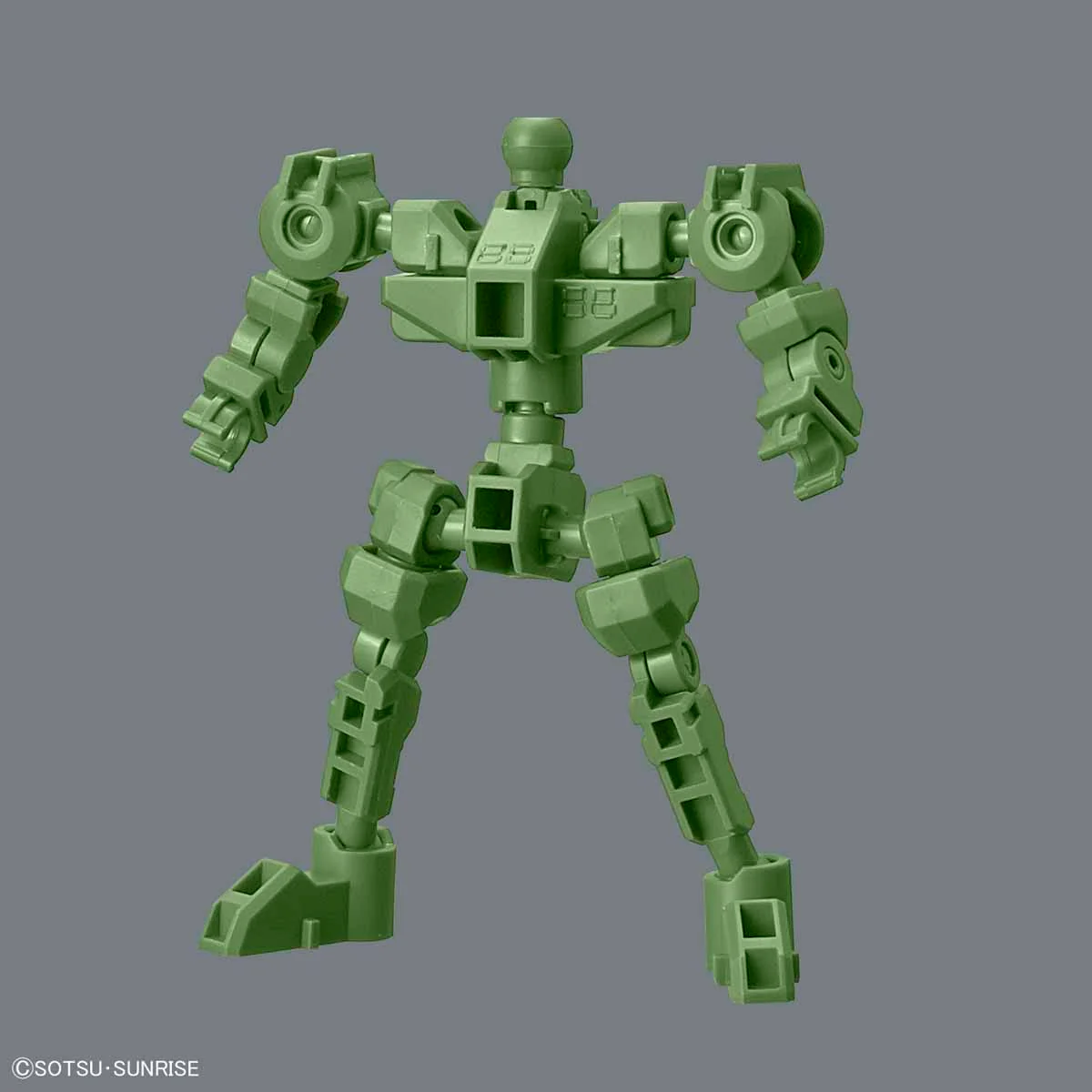 SD Gundam Cross Silhouette Frame (Green) - Image 2