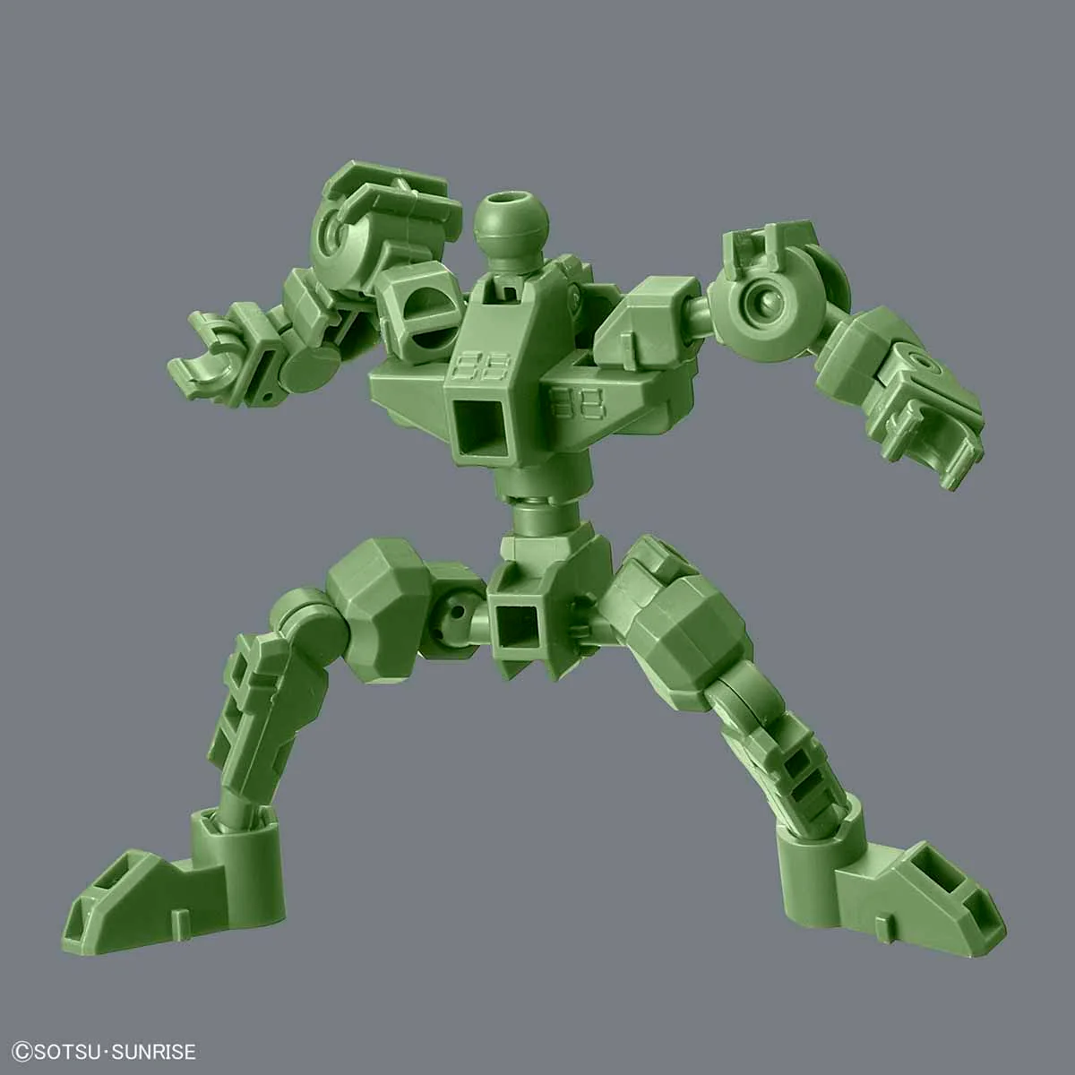 SD Gundam Cross Silhouette Frame (Green) - Image 3