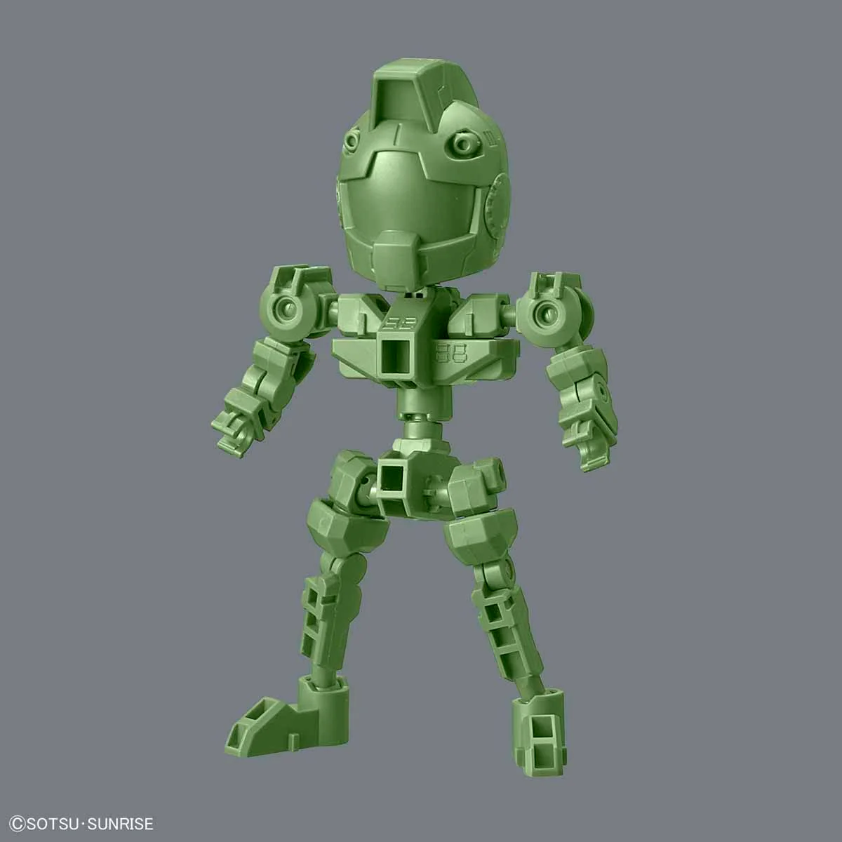 SD Gundam Cross Silhouette Frame (Green) - Image 4