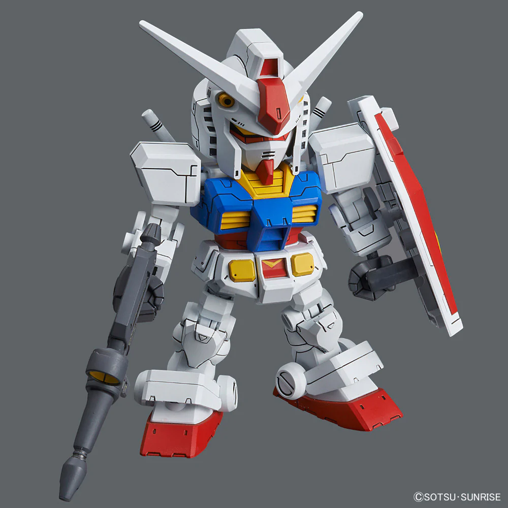 SD Gundam Cross Silhouette RX-78-2 Gundam & Cross Silhouette Frame Set - Image 3