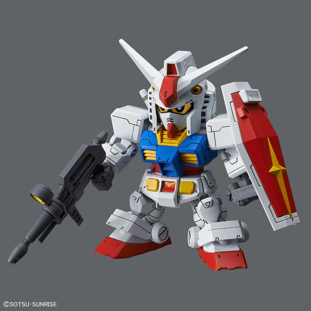 SD Gundam Cross Silhouette RX-78-2 Gundam & Cross Silhouette Frame Set - Image 5