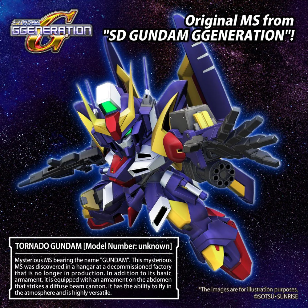 SD Gundam Cross Silhouette Tornado Gundam - Image 11