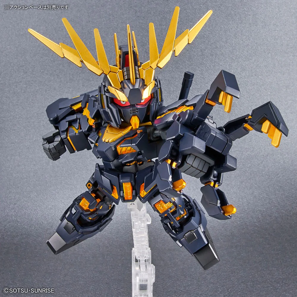 SD Gundam Cross Silhouette Unicorn Gundam 02 Banshee (Destroy Mode) & Banshee Norn Parts Set - Image 10