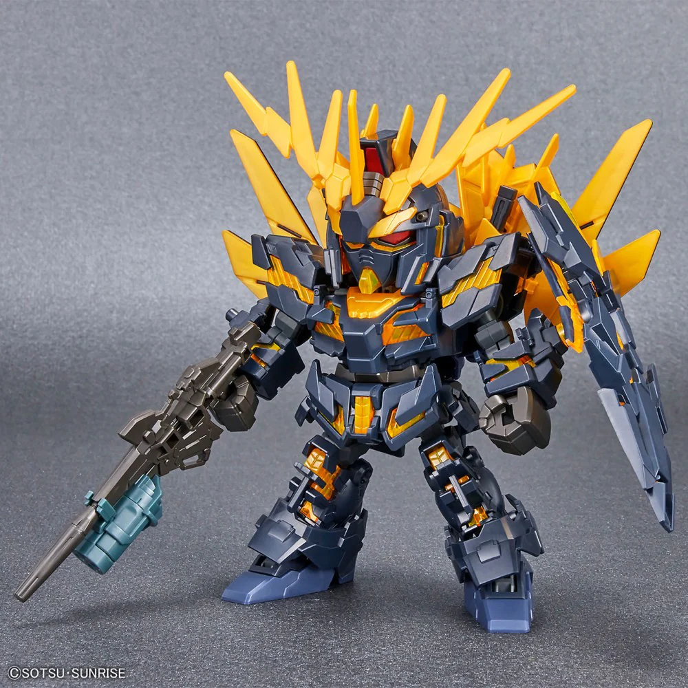 SD Gundam Cross Silhouette Unicorn Gundam 02 Banshee (Destroy Mode) & Banshee Norn Parts Set - Image 12