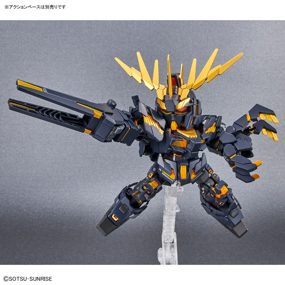 SD Gundam Cross Silhouette Unicorn Gundam 02 Banshee (Destroy Mode) & Banshee Norn Parts Set - Image 7