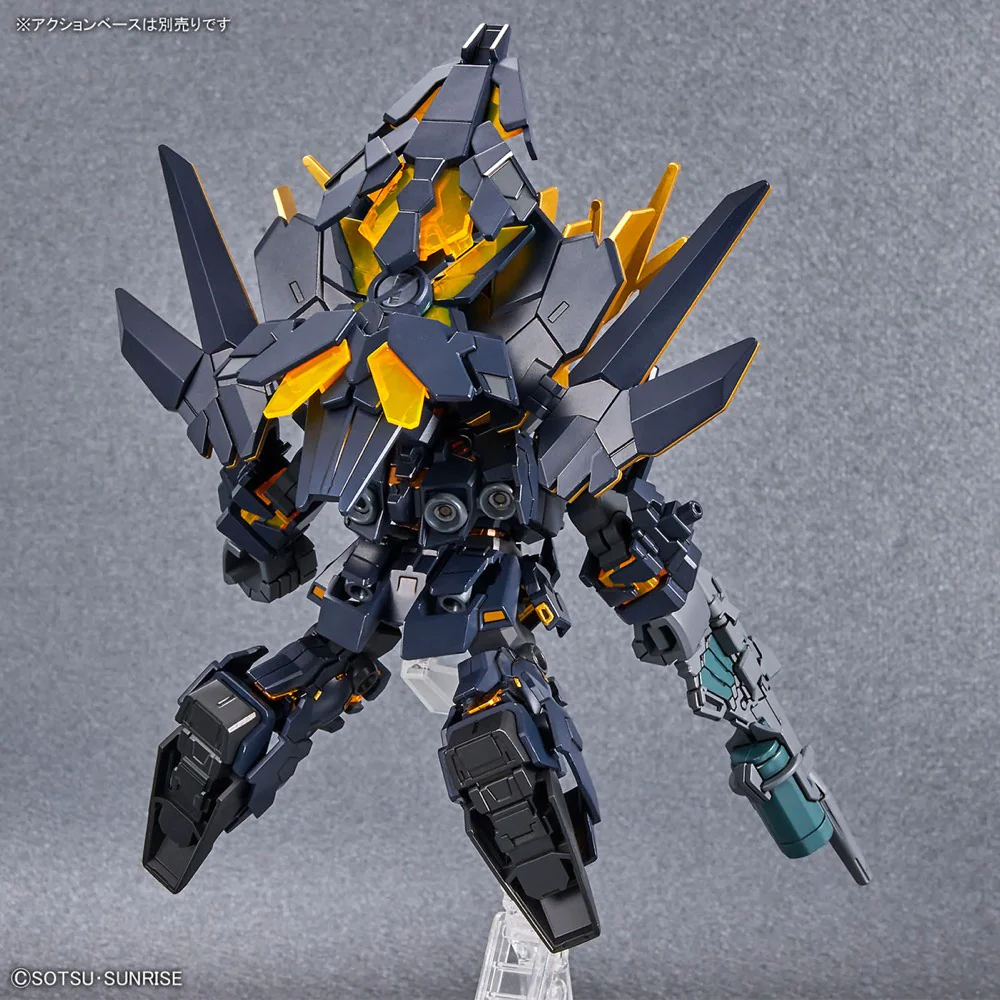 SD Gundam Cross Silhouette Unicorn Gundam 02 Banshee (Destroy Mode) & Banshee Norn Parts Set - Image 9