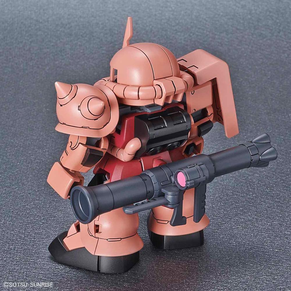 SD Gundam Cross Silhouette Zaku II Char Custom - Image 5