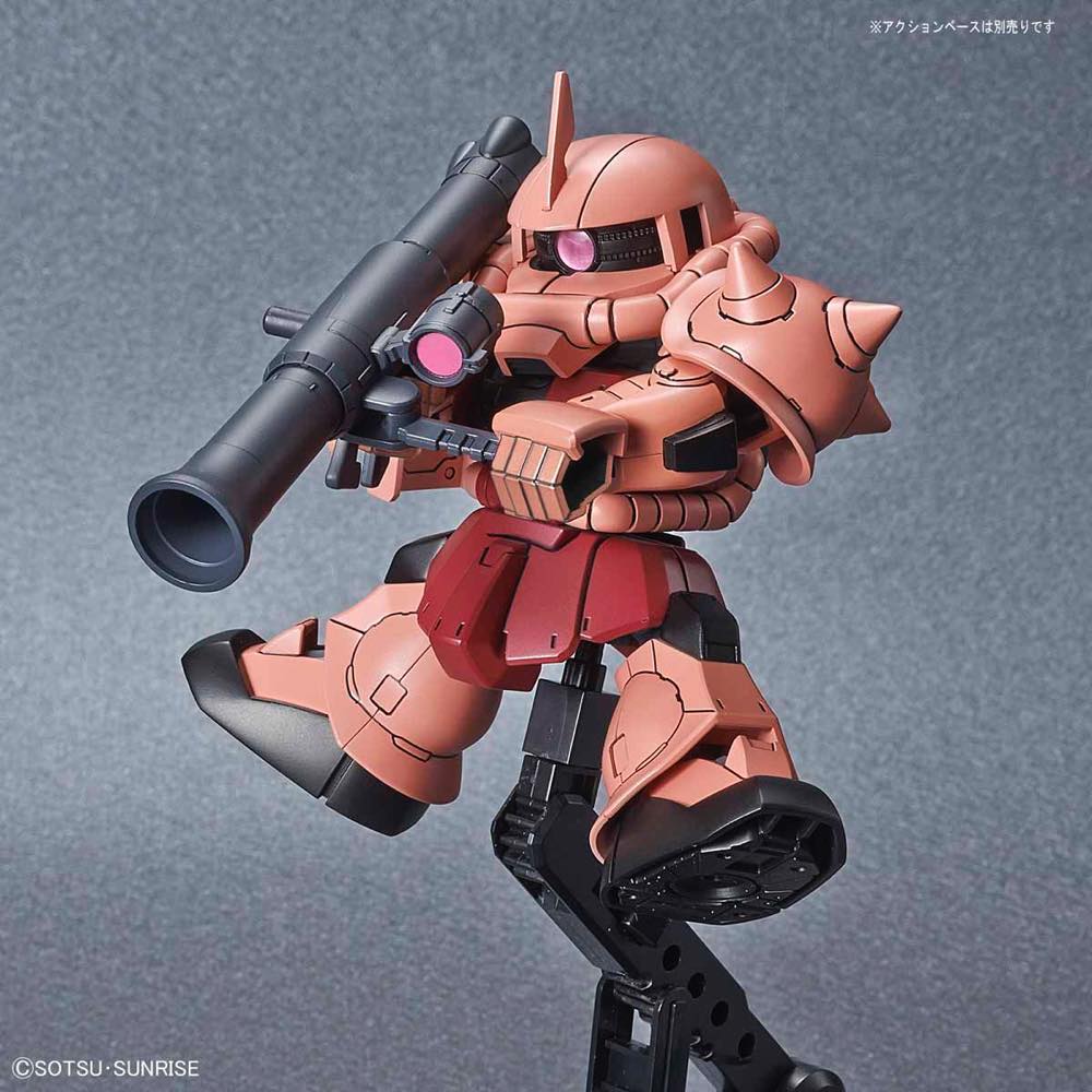 SD Gundam Cross Silhouette Zaku II Char Custom - Image 7