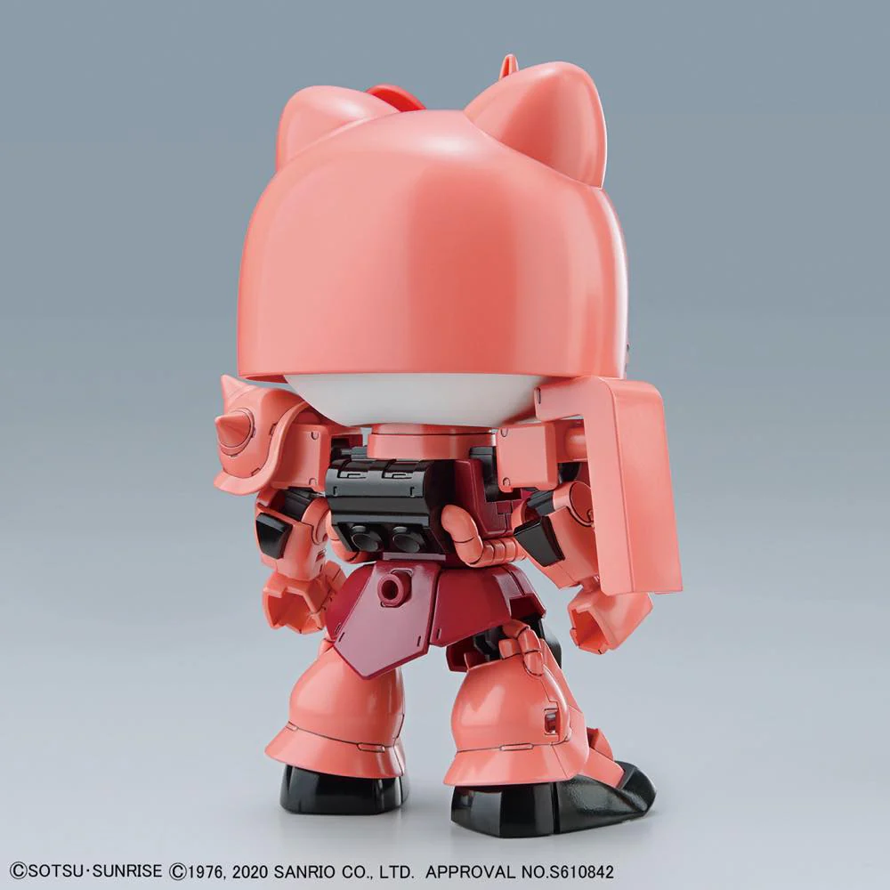 SD Gundam Cross Silhouette Zaku II Char Custom / Hello Kitty Set - Image 10