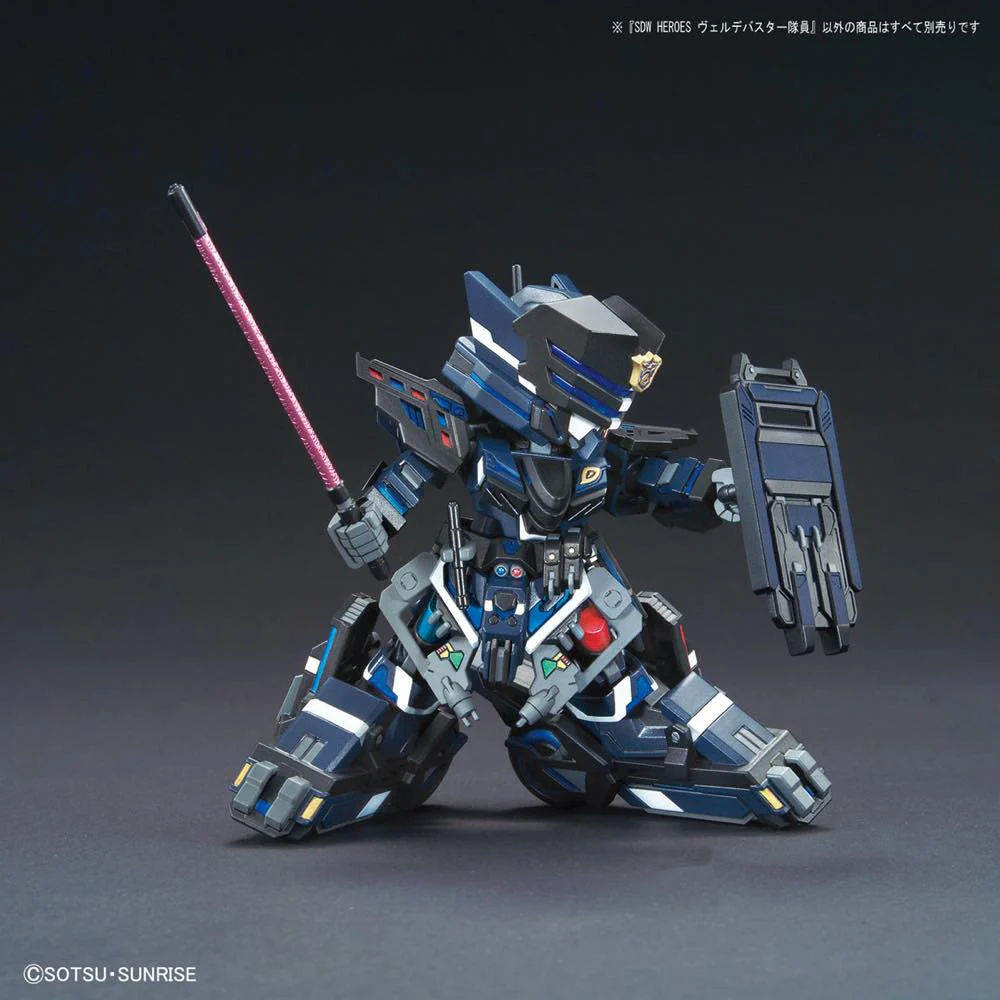 SD Gundam World Heroes 13 Sergeant Verde Buster Team Member - Image 8