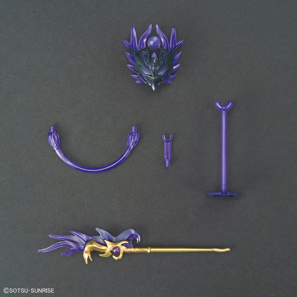 SD Gundam World Heroes 15 Cleopatra Qubeley Dark Mask Ver. - Image 7