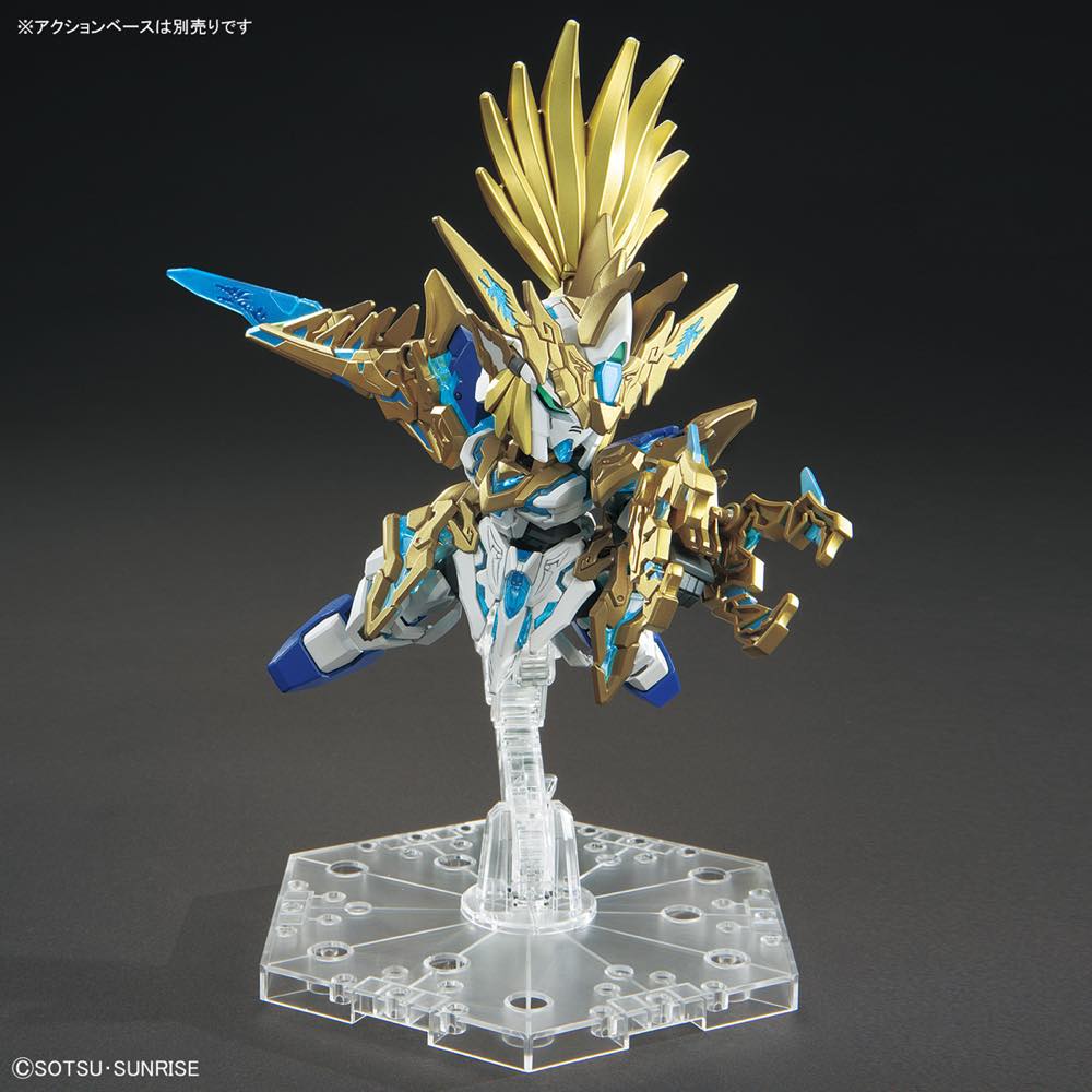 SD Gundam World Heroes 17 Long Zun Liu Bei Unicorn Gundam - Image 4