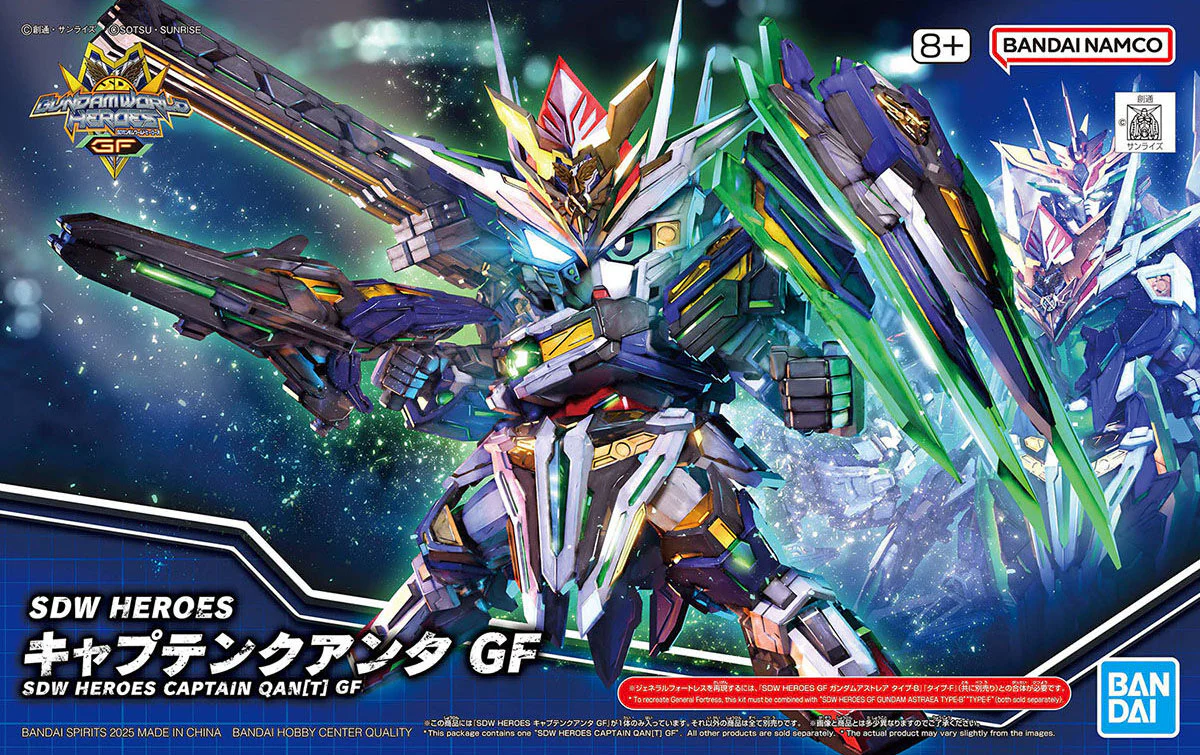 SD Gundam World Heroes 38 Captain QAN[T] (Quanta) GF - Image 16