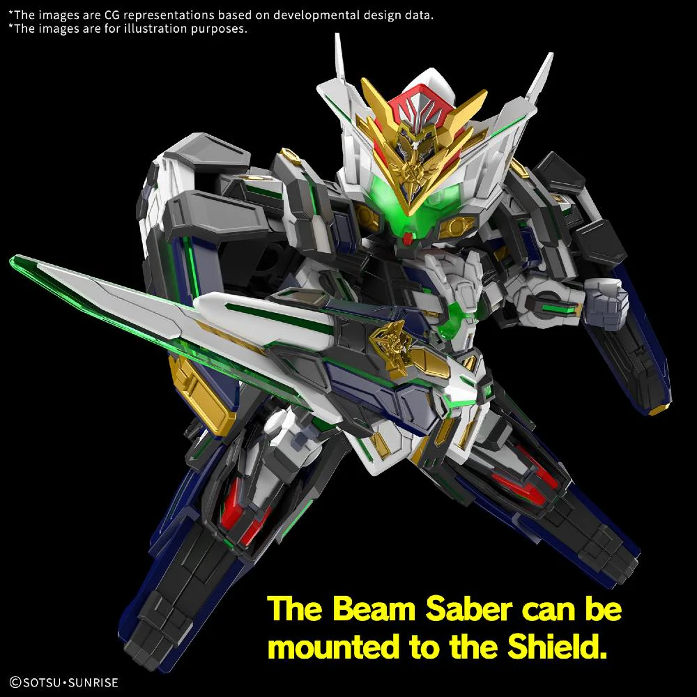 SD Gundam World Heroes 40 GF Gundam Astraea Type-F - Image 2