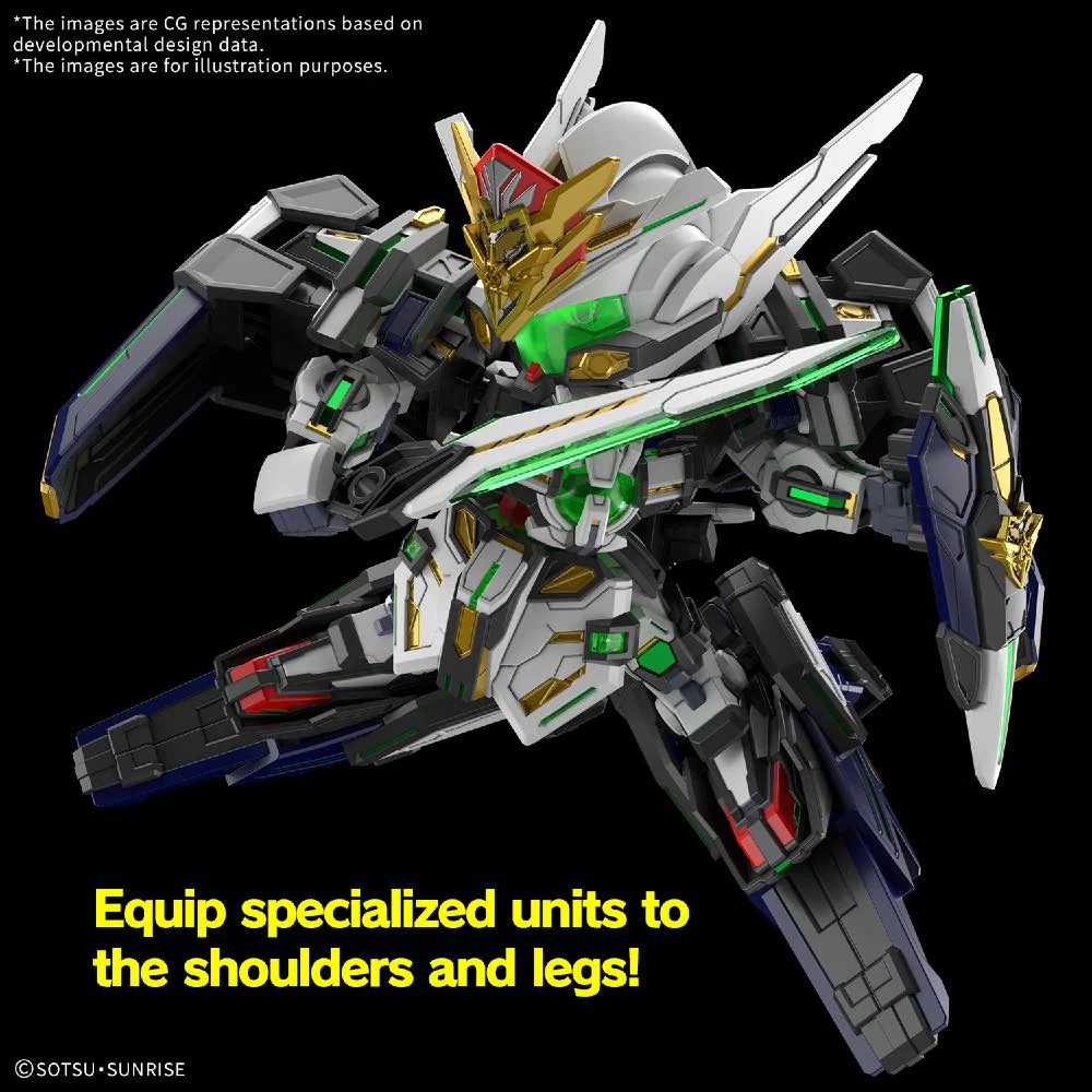 SD Gundam World Heroes 40 GF Gundam Astraea Type-F - Image 3