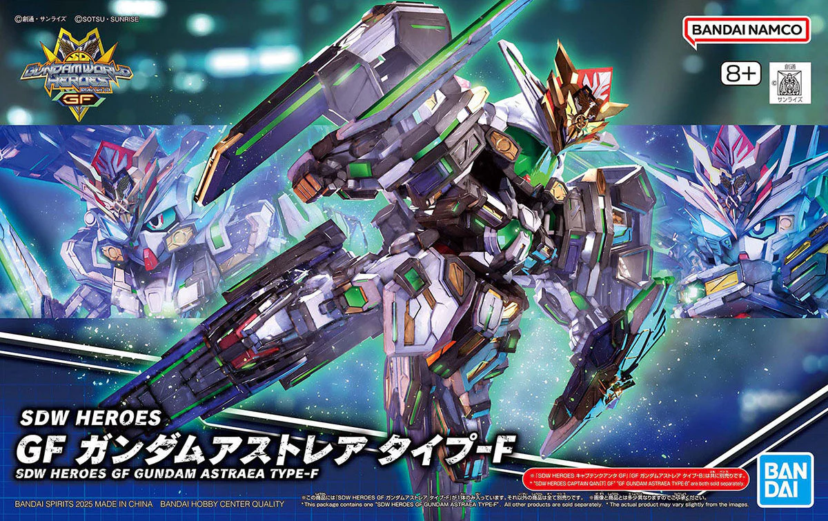 SD Gundam World Heroes 40 GF Gundam Astraea Type-F - Image 9