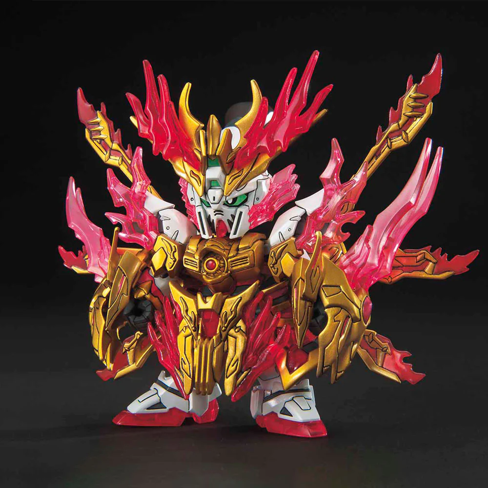 SD Sangoku Soketsuden 33 YanHuang ZhangFei God Gundam (Burning Gundam)