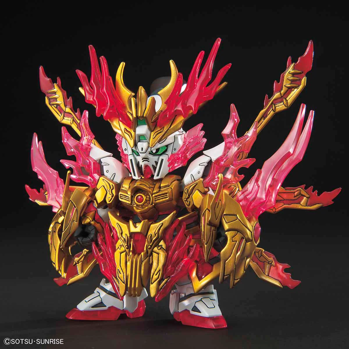 SD Sangoku Soketsuden 33 YanHuang ZhangFei God Gundam (Burning Gundam) - Image 2