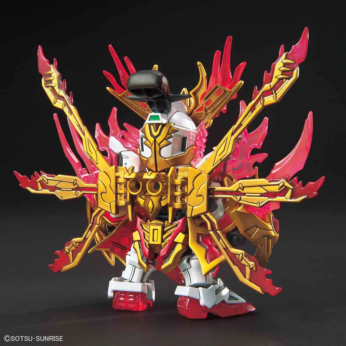 SD Sangoku Soketsuden 33 YanHuang ZhangFei God Gundam (Burning Gundam) - Image 3