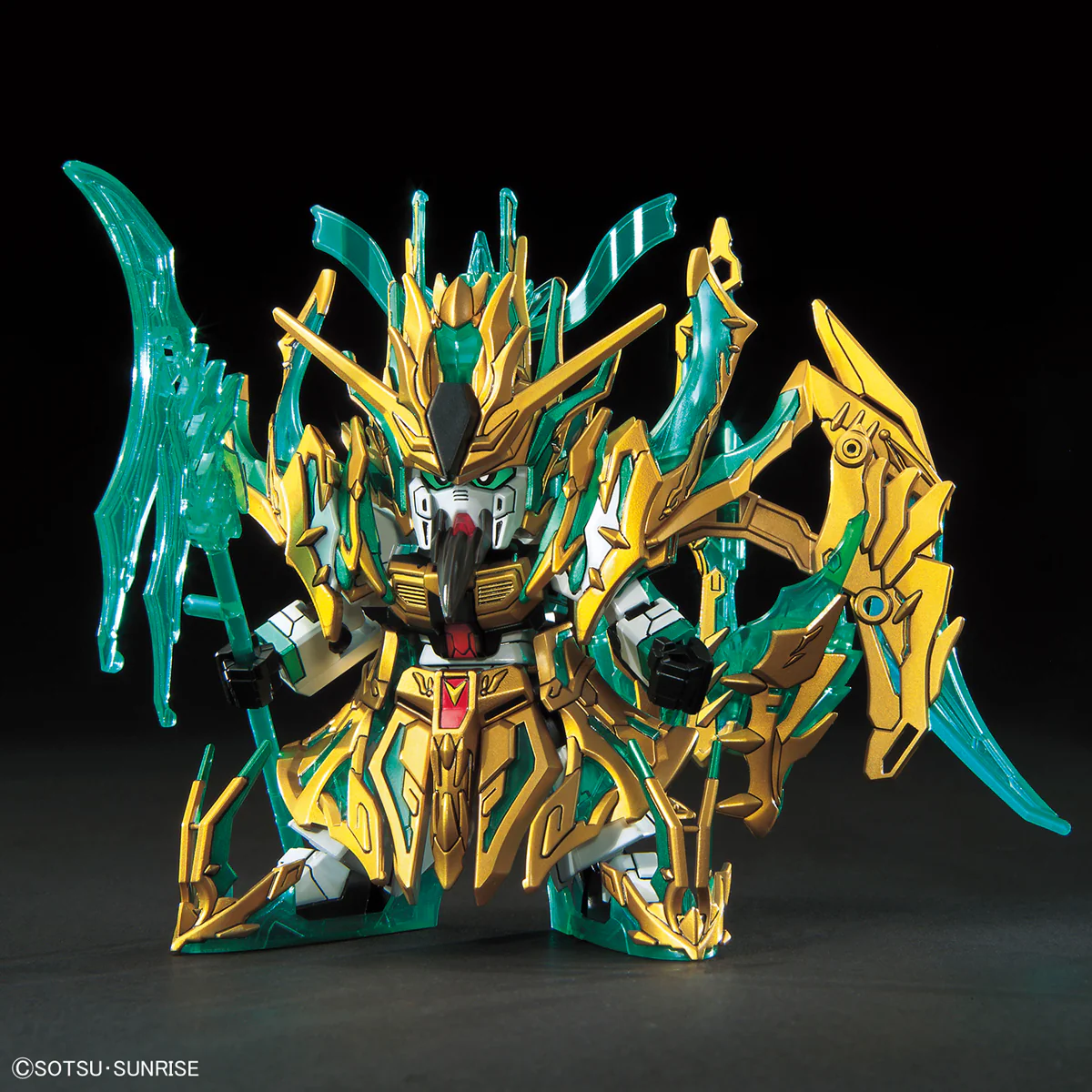 SD Sangoku Soketsuden 34 WuSheng GuanYuYunChang Nu Gundam - Image 2
