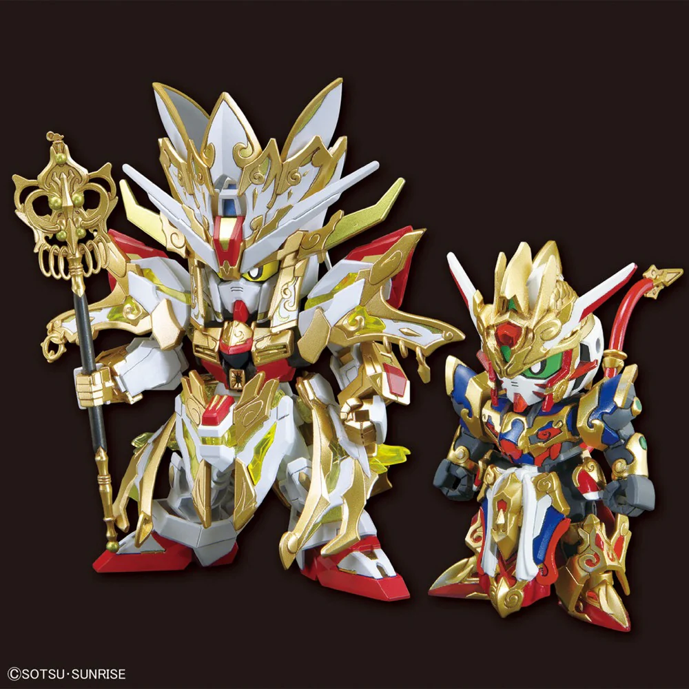 SDWH 33 Revival of the Heroes! Wukong Impulse Gundam (Childhood Ver.) & Sanzang Strike Freedom Gundam Set - Image 2
