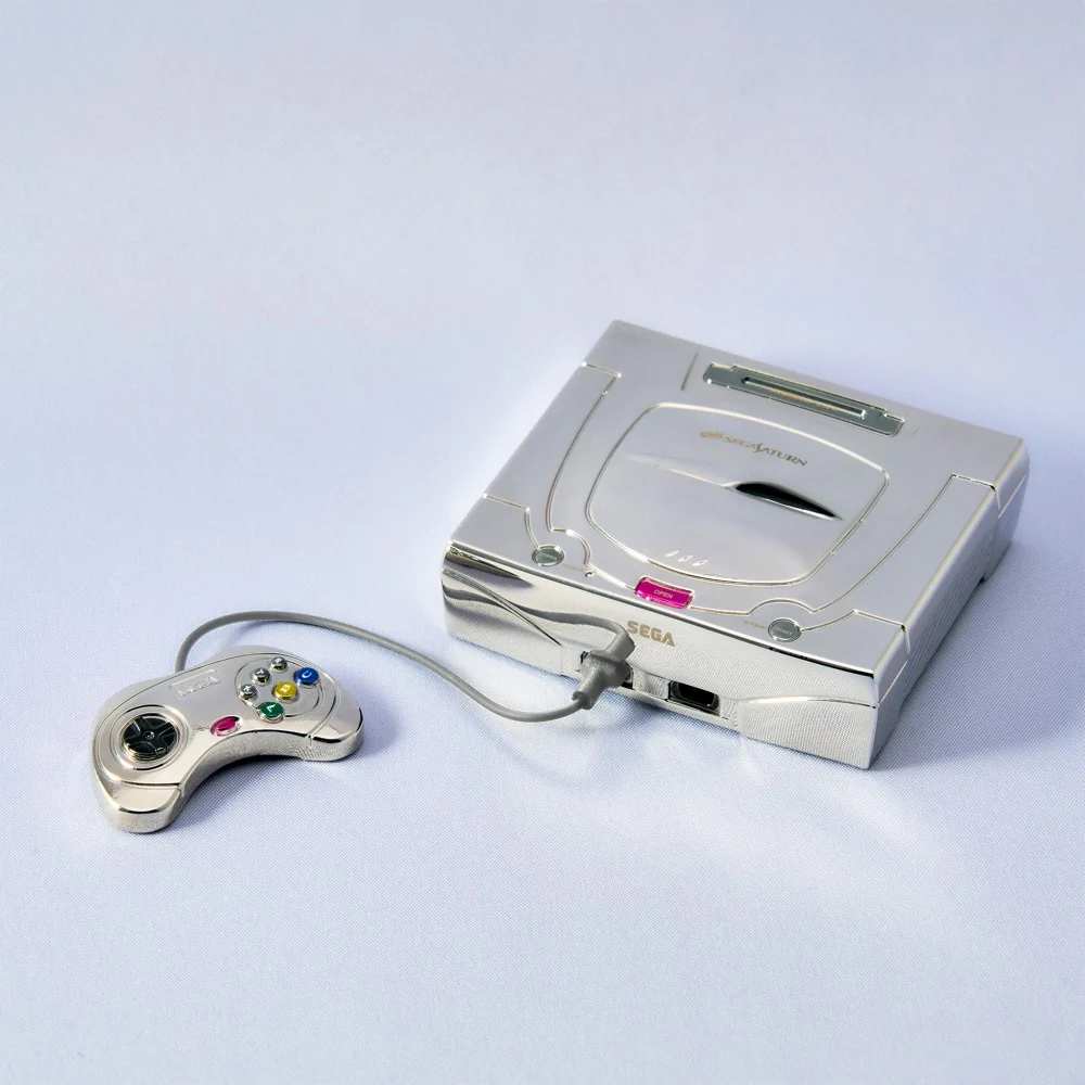 SEGA Hardware Series Bright Arts Gallery: WHITE SEGA SATURN