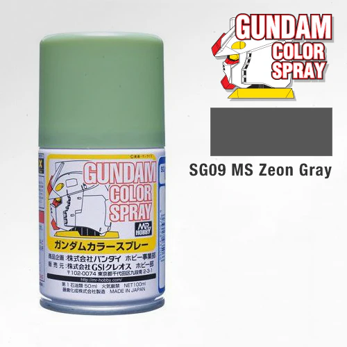 SG09 MS Zeon Gray Gundam Color Spray 100ml
