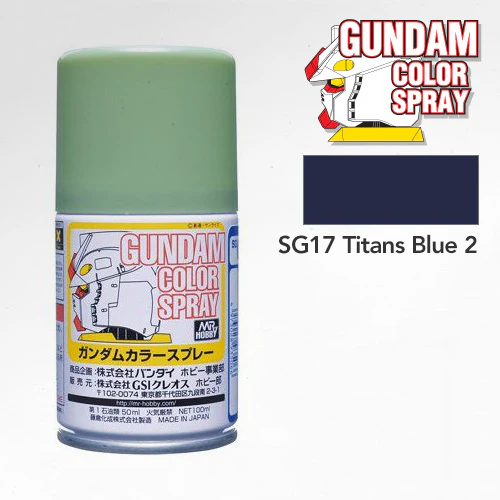 SG17 MS Titans Blue 2 Gundam Color Spray 100ml