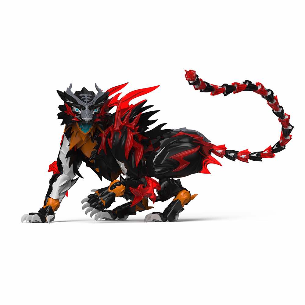 Shenxing Technology: Red Stripes Black Tiger Plastic Model Kit - Image 2