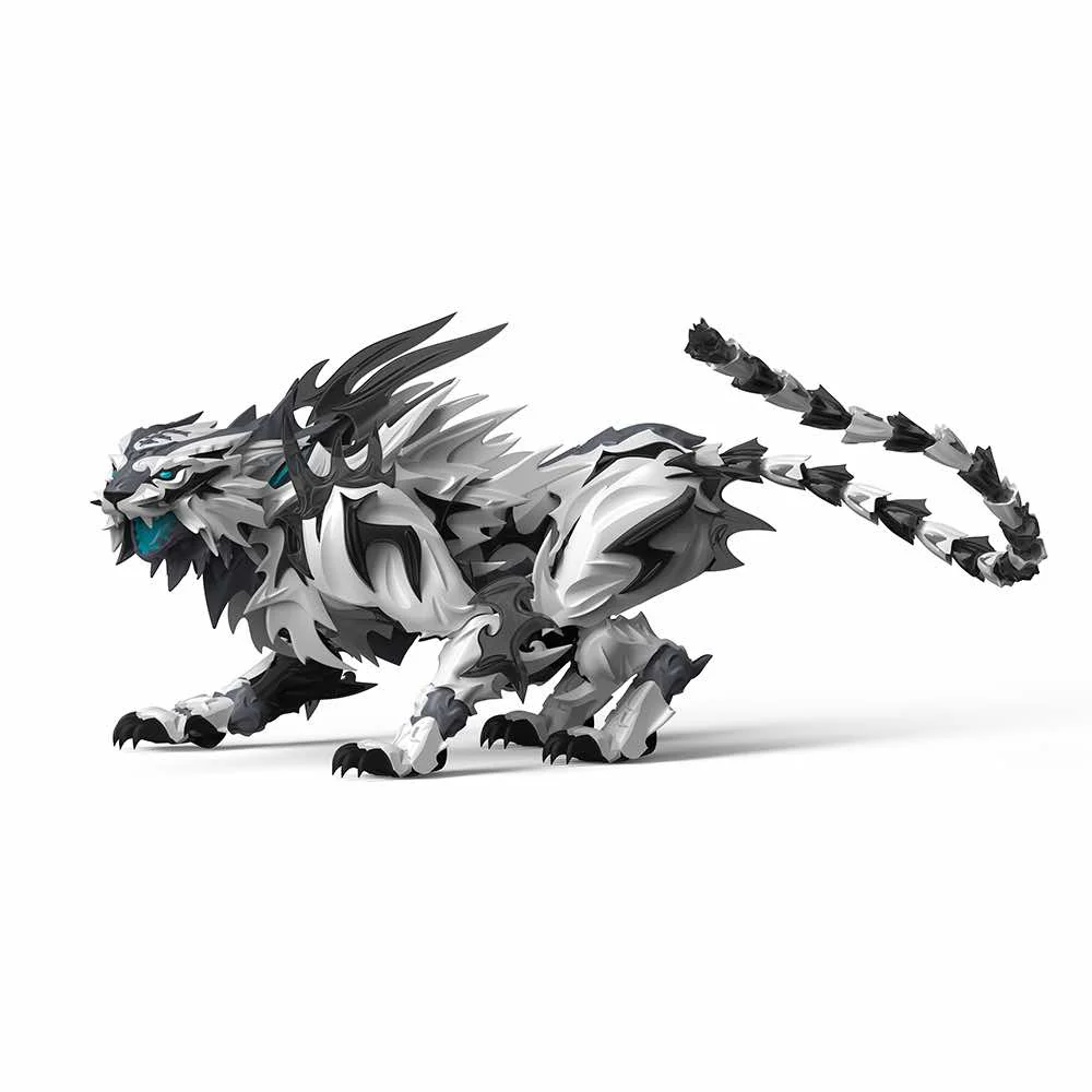 Shenxing Technology: Red Stripes Ink Tiger Plastic Model Kit - Image 4