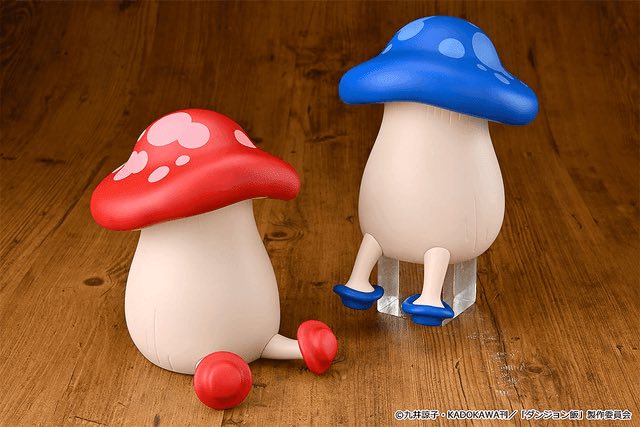 Soft Vinyl Blue Walking Mushroom (Delicious in Dungeon) - Image 5