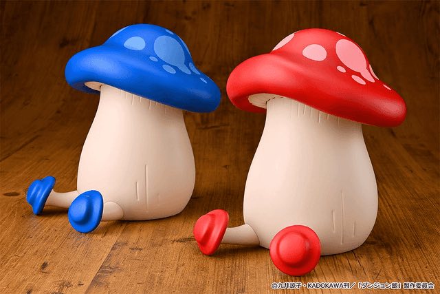 Soft Vinyl Blue Walking Mushroom (Delicious in Dungeon) - Image 8