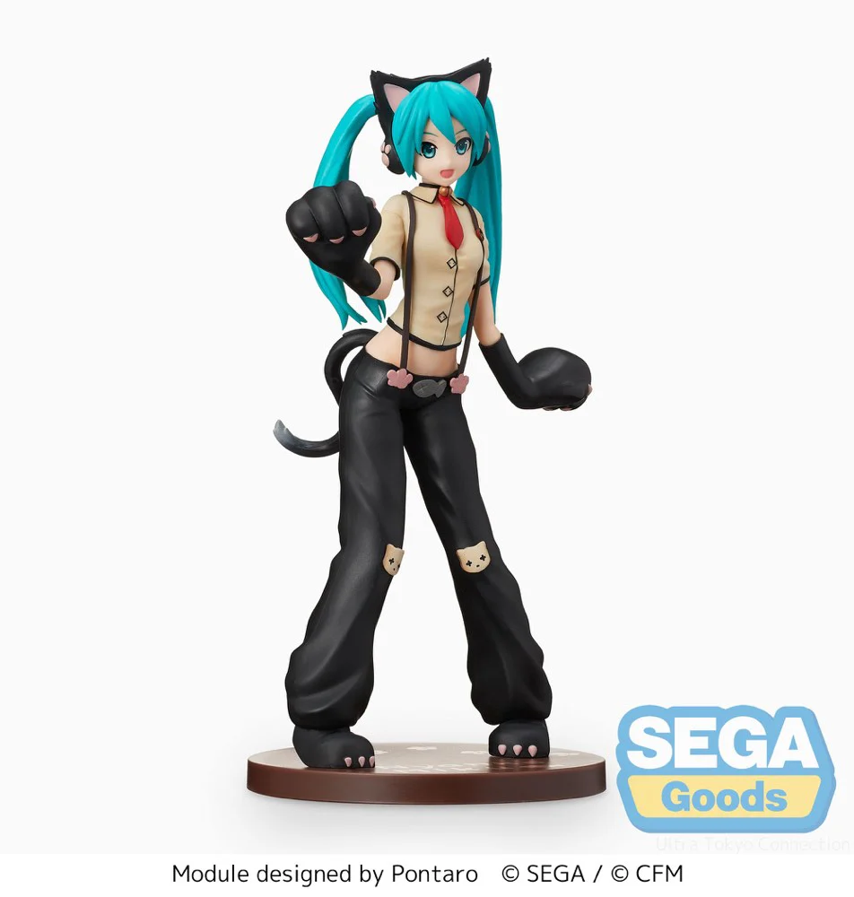 SPM Figure: Project DIVA Arcade Future Tone - Hatsune Miku - Kitty Cat - Image 4