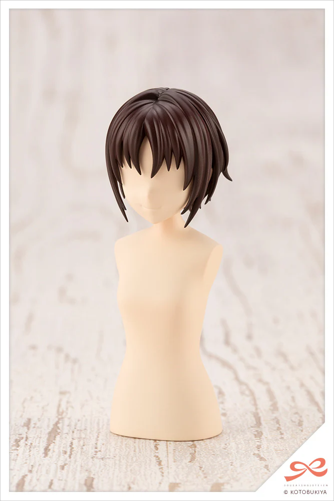 SST After School Short Wig Type: A [White & Chocolate Brown] - Image 2