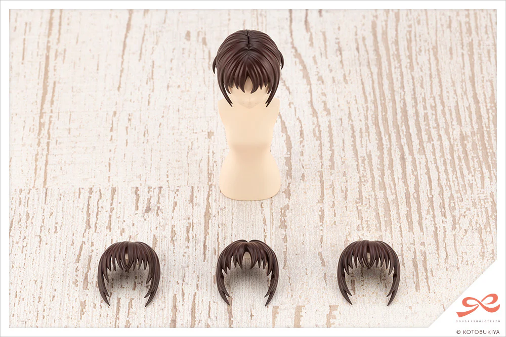 SST After School Short Wig Type: A [White & Chocolate Brown] - Image 4