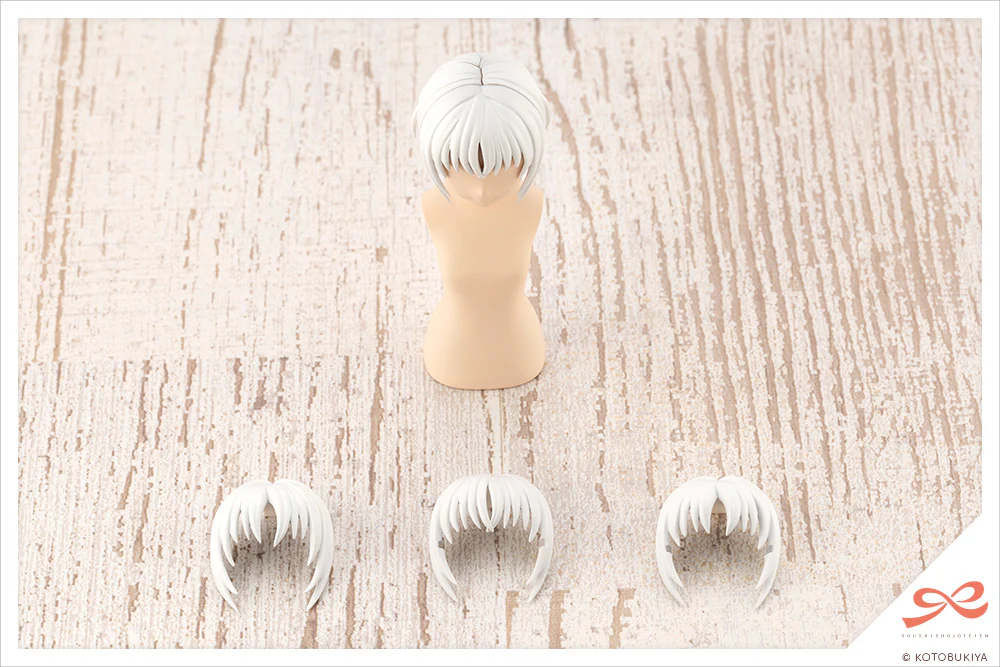 SST After School Short Wig Type: A [White & Chocolate Brown] - Image 7