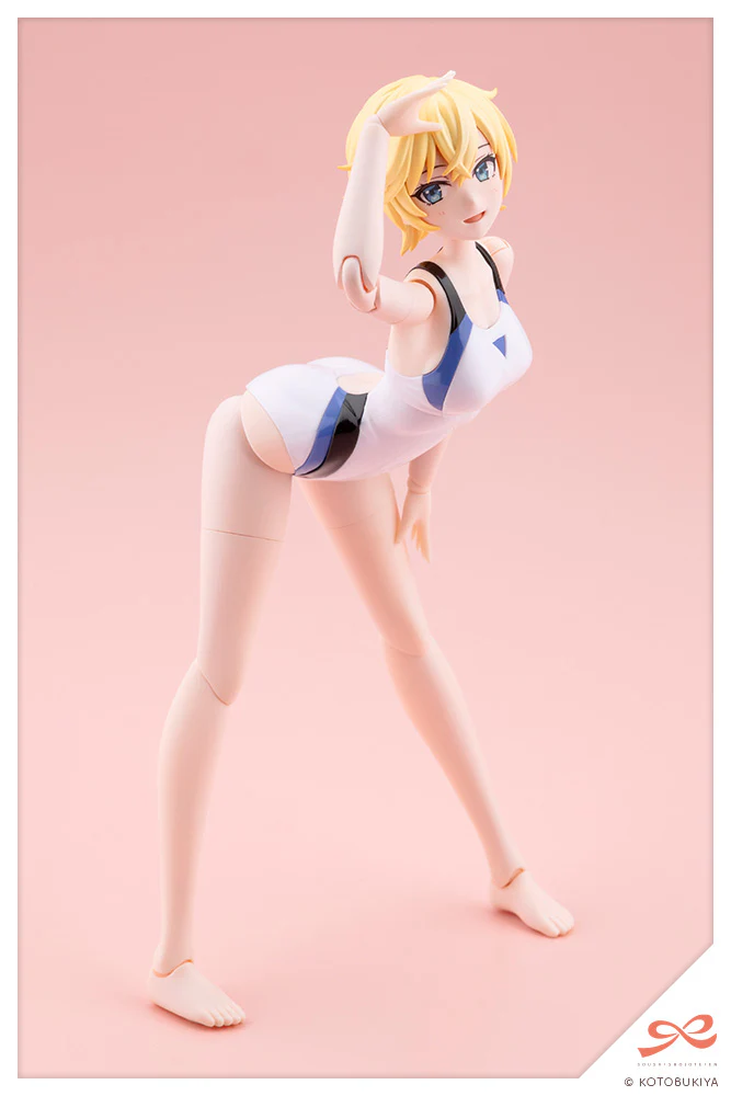 SST Rui Saotome [Touou High School Competitive Swimsuit] Dreaming Style White Dolphin - Image 4