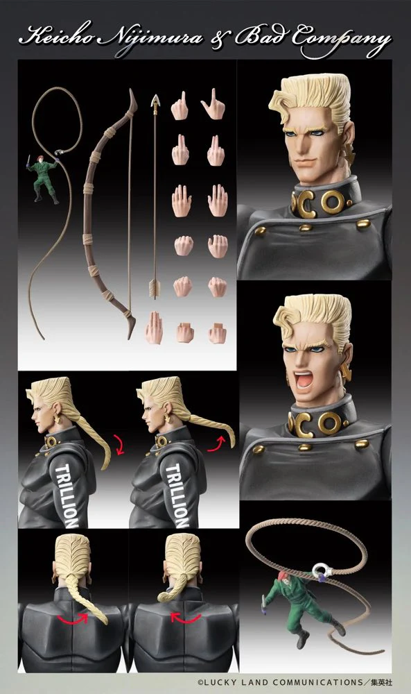 Super Action Statue Keicho Nijimura & Bad Company (JoJo's Bizarre Adventure) - Image 10