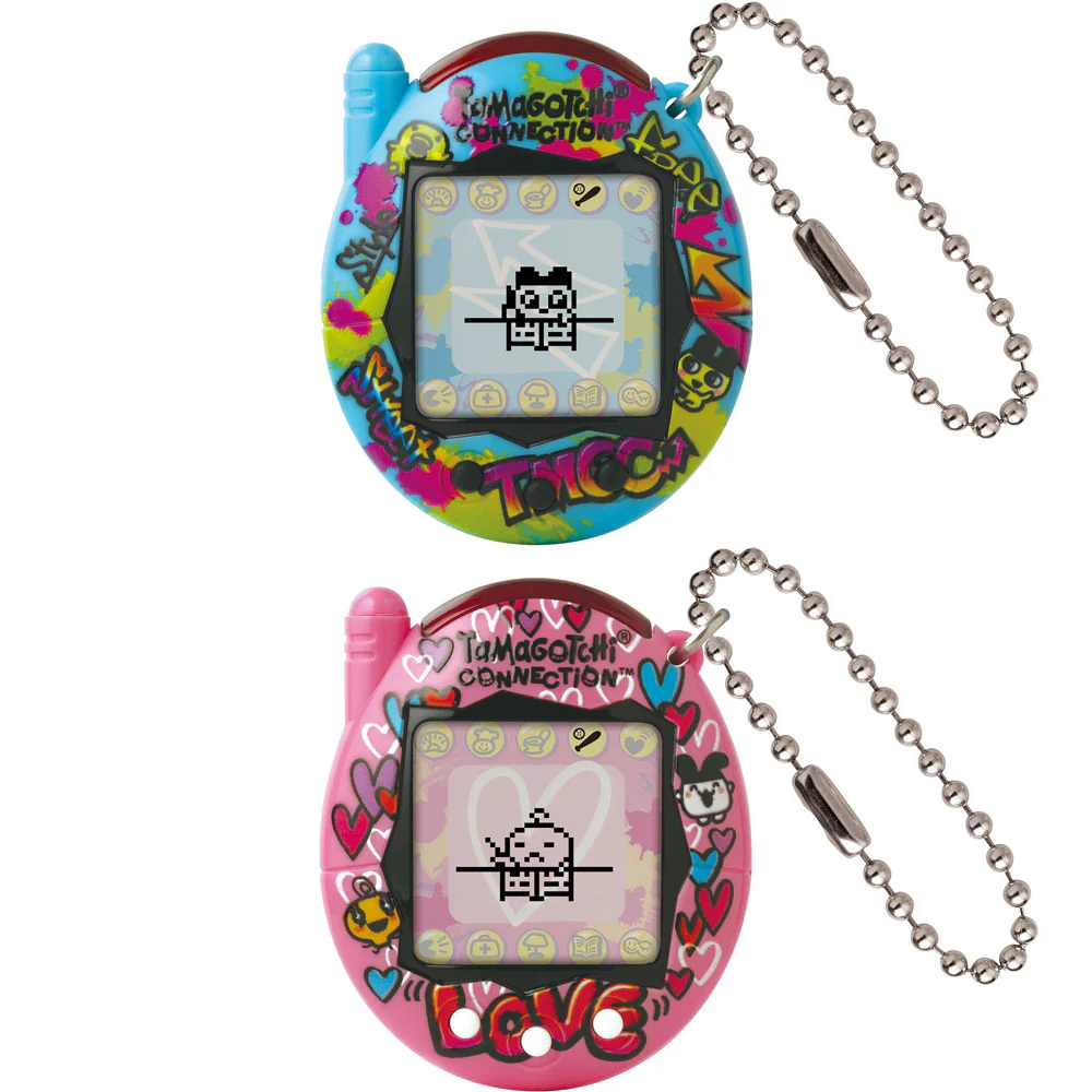 Tamagotchi Connection True Friends Set: Blue Graffiti and Pink Graffiti
